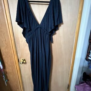 Free People Beach La La Maxi Dress open back